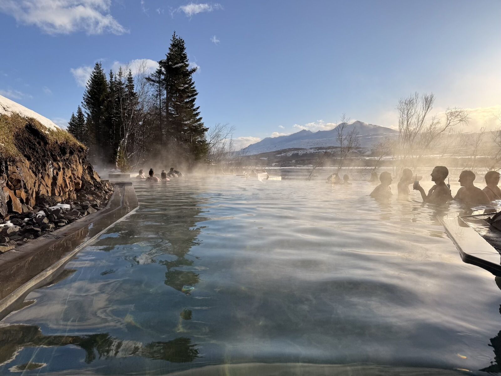 hot springs shaving - icelanc