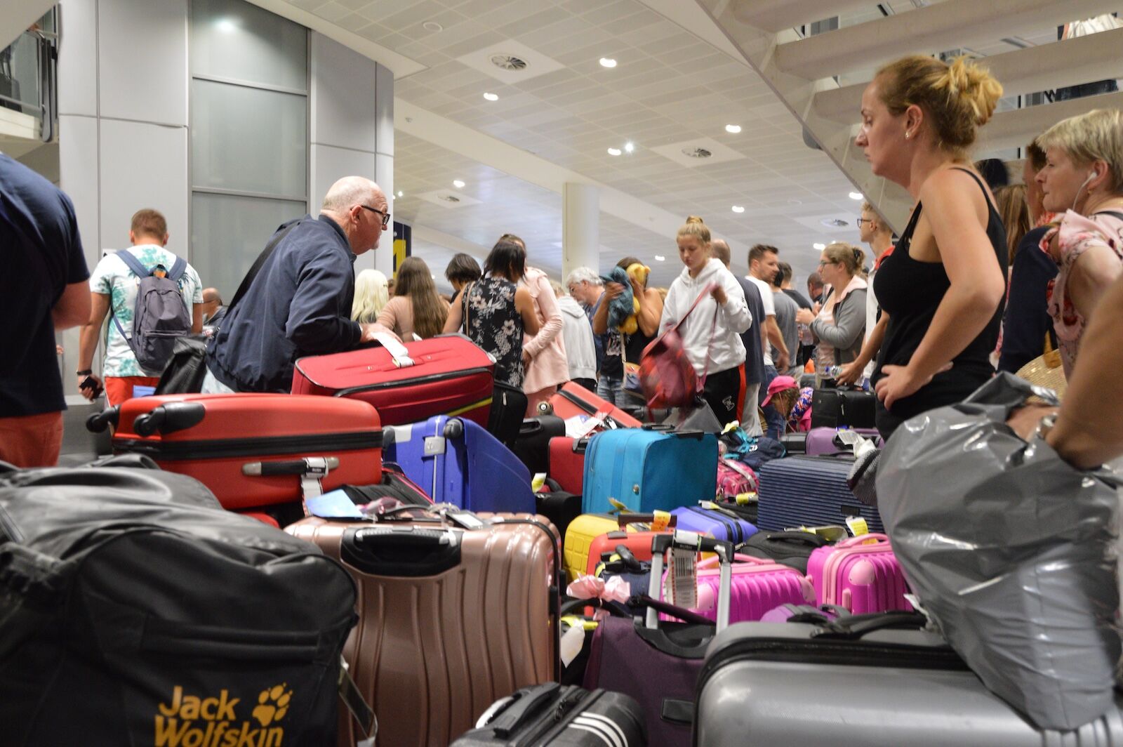 lost luggage at airport