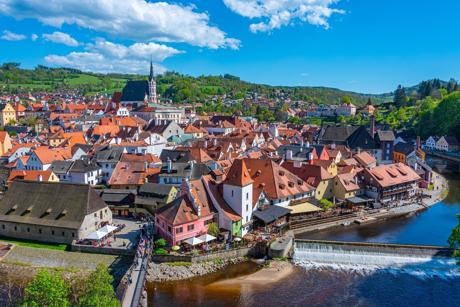 european sightseeing stops - cesky krumlov