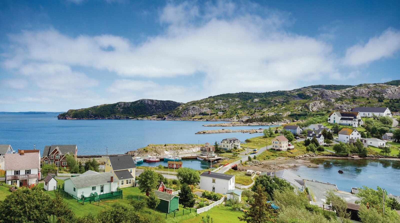 below newfoundland tourism -town of brigus