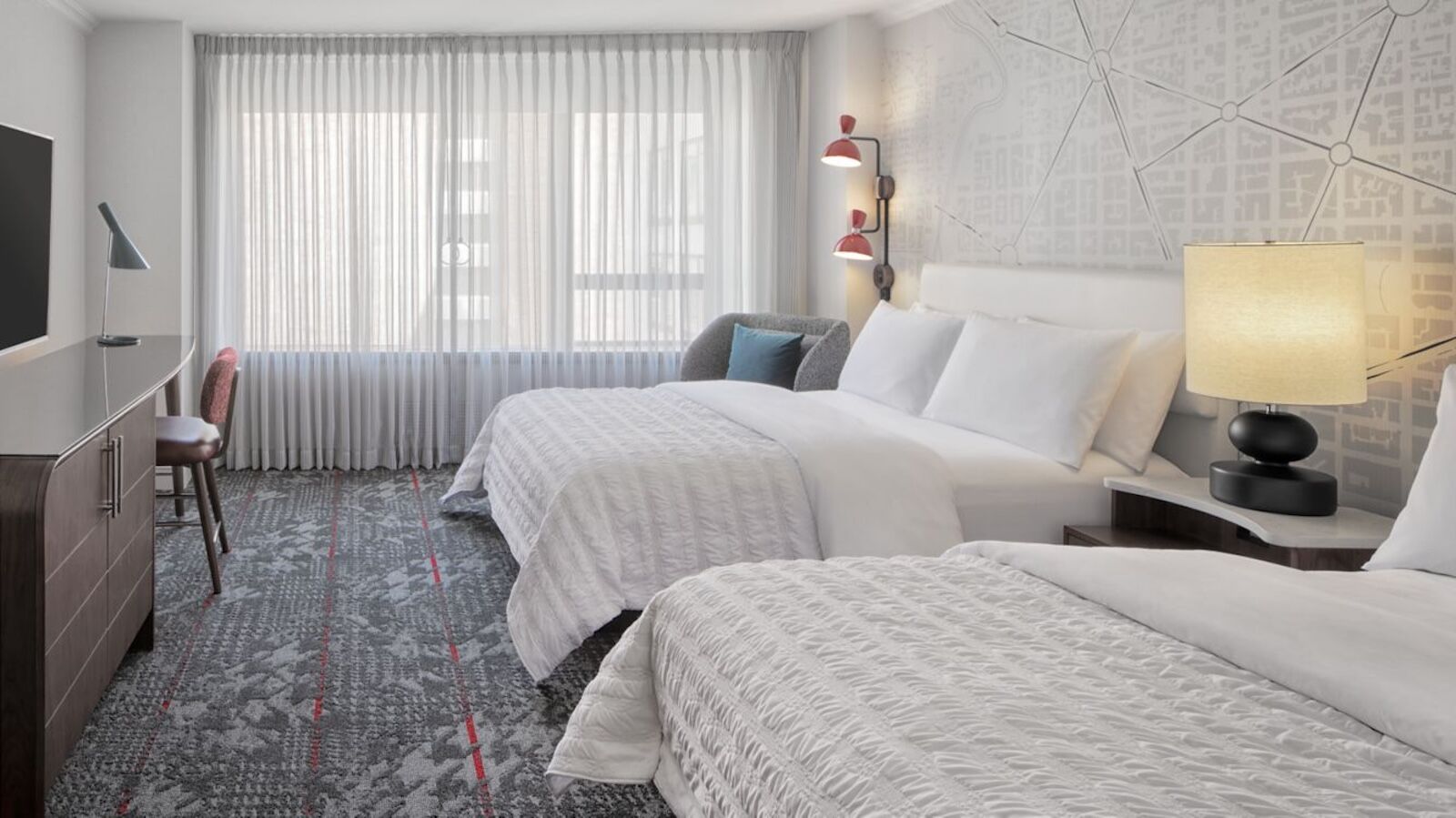 queen room at le meridien dc