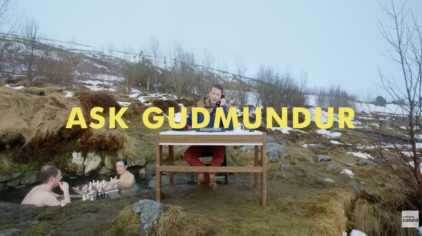 iceland ai notetaker knitting - older campaign screenshot