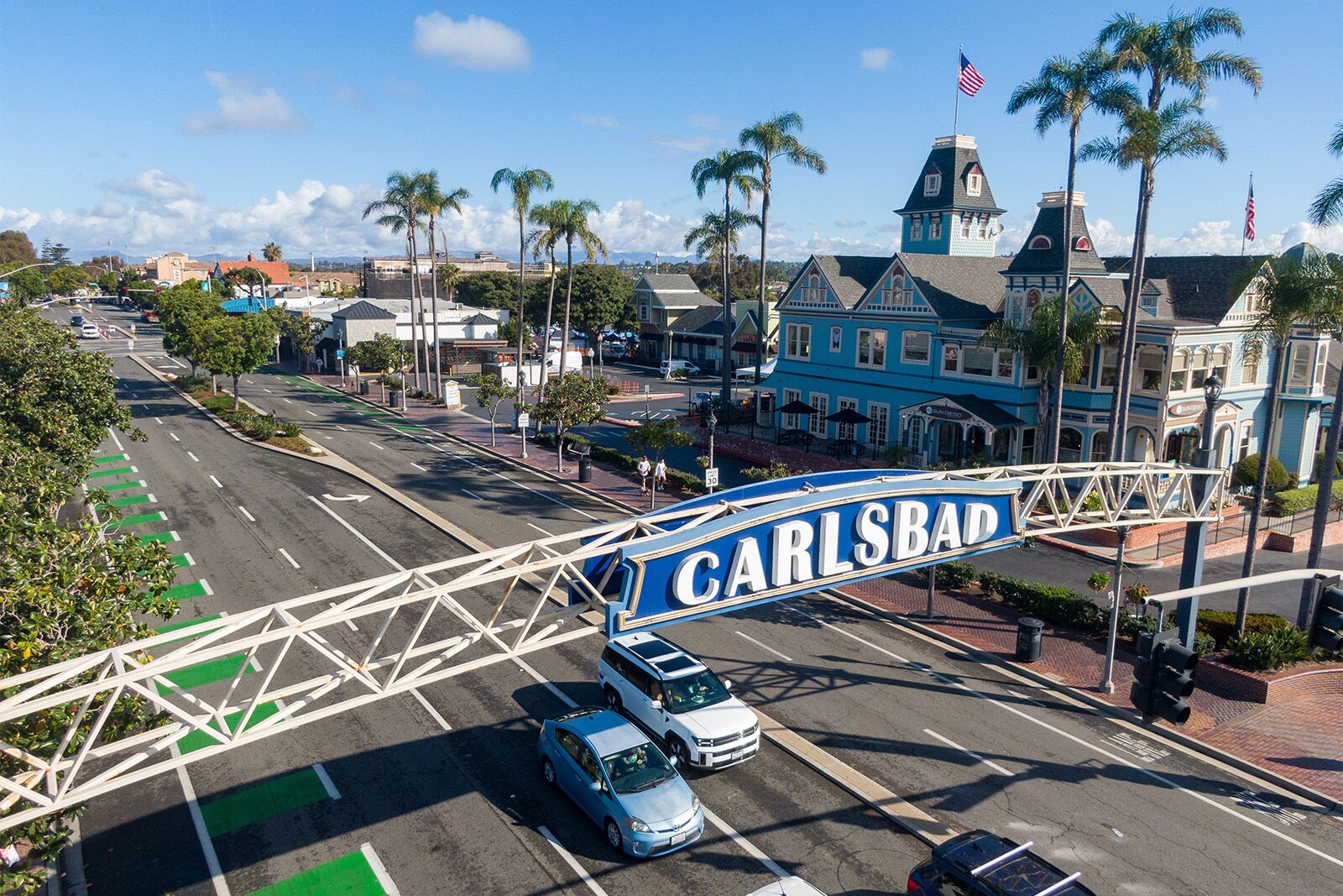 Carlsbad California in fall