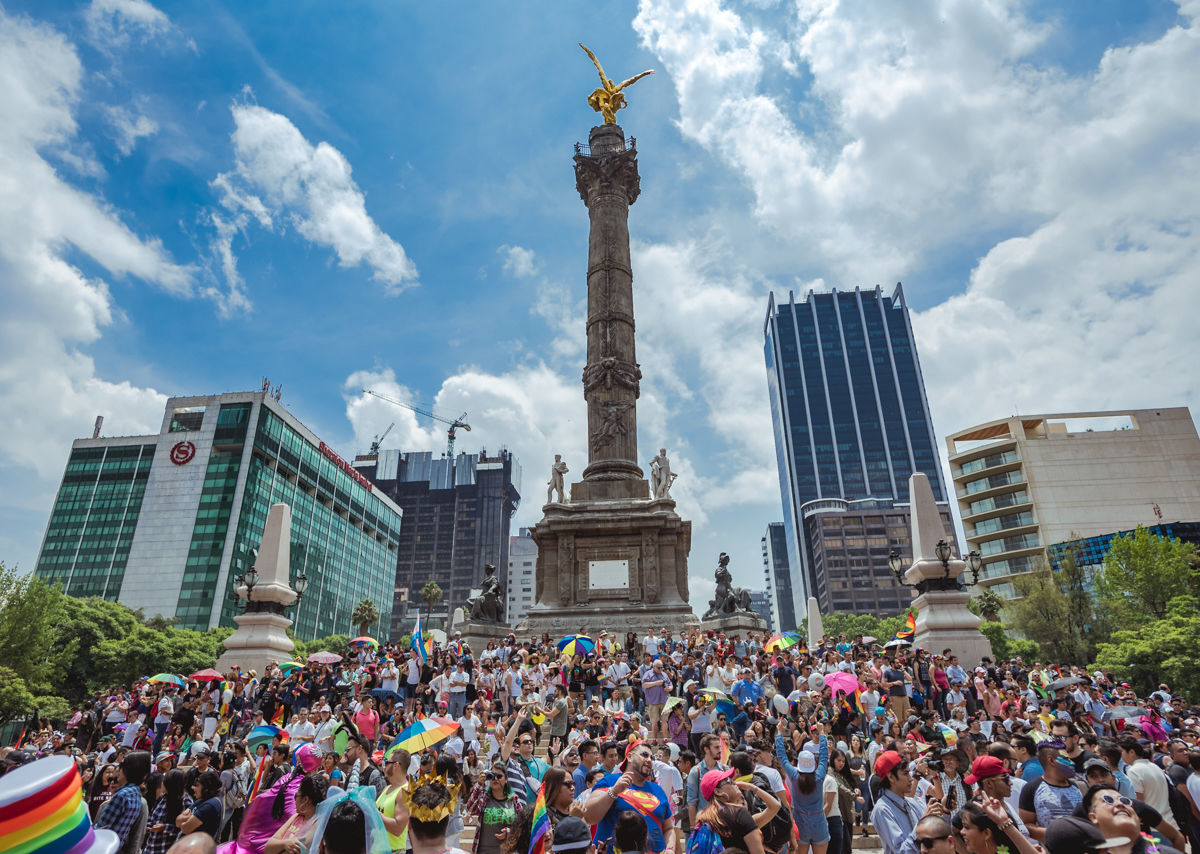 23 imágenes de la marcha del orgullo LGBTTTI en la Ciudad de México