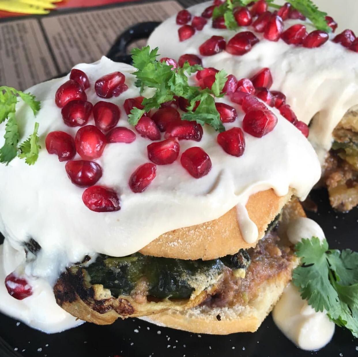 torta de chile en nogada Matador Español