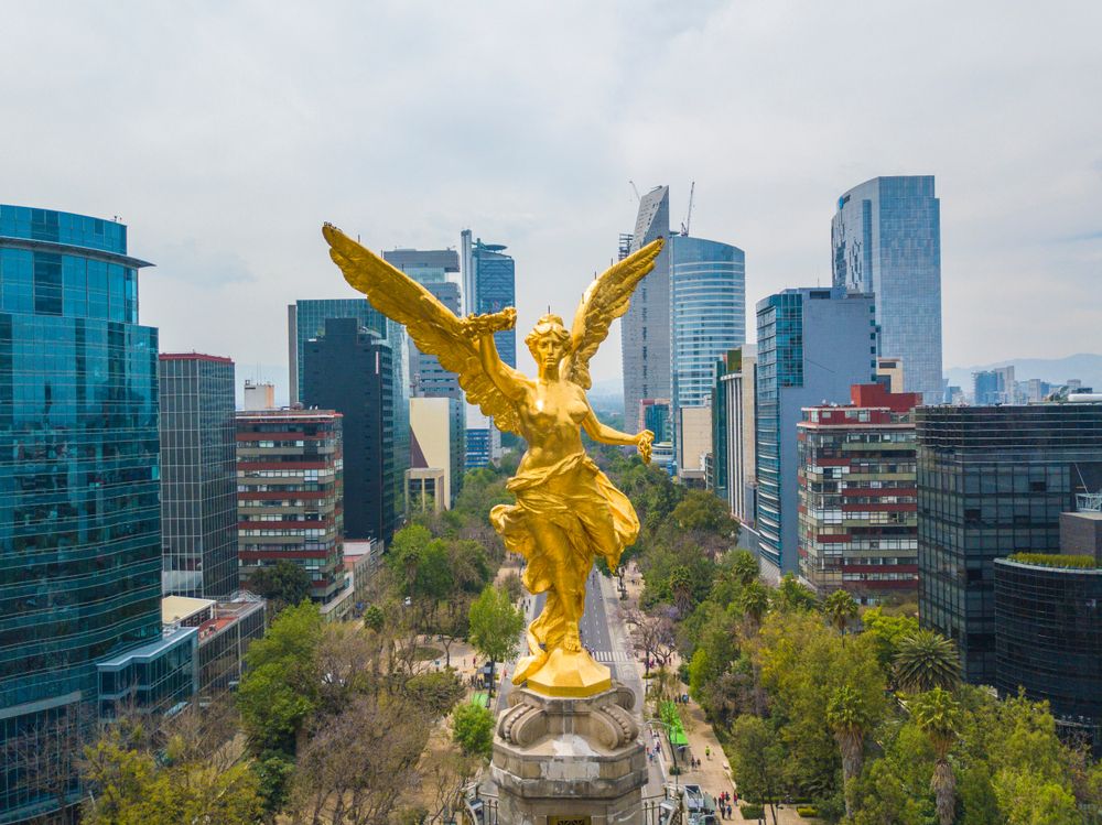 El Ángel de la Independencia en la ciudad de México - Noticias y Eventos