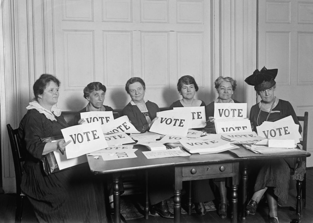 sufragio femenino derecho de las mujeres a votar