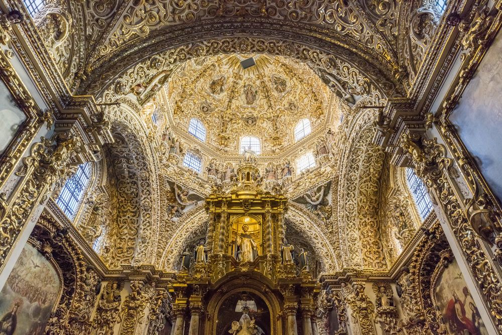 Conoce la historia de la Capilla del Rosario, en Puebla - Matador Español