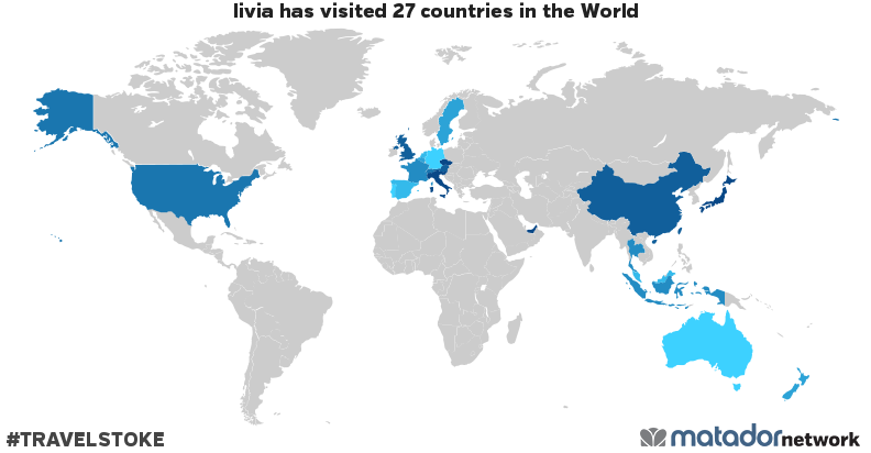 livia’s Travel Map
