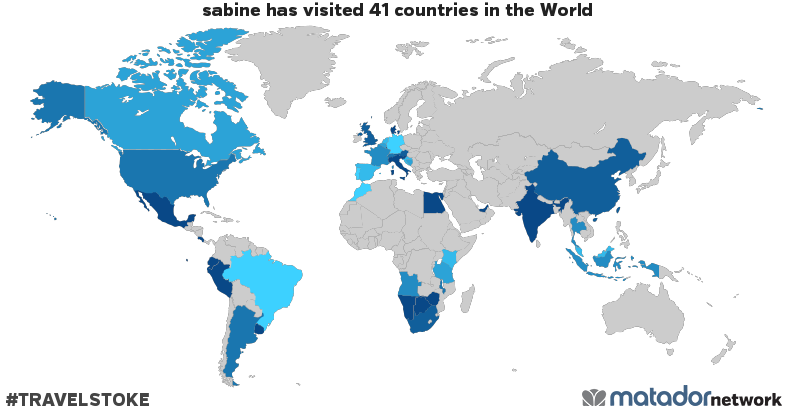 sabine's Travel Map - Matador Network